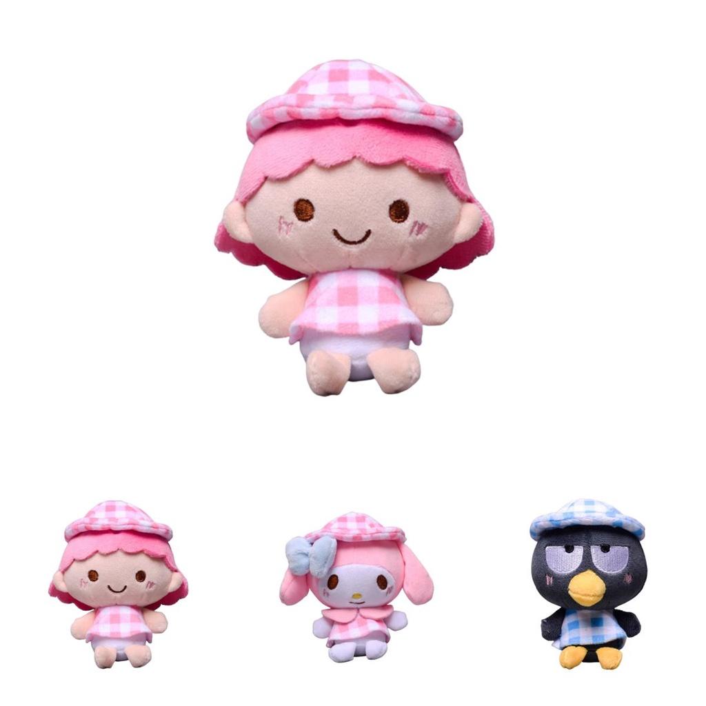 Милая Плюшевая Кукла-Подвеска Sanrio Куроми Мелоди Синнаморолл Для Украшения Сумки и Брелока