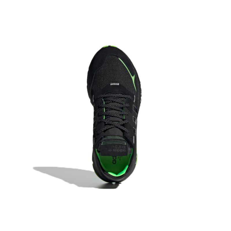 adidas Оригинальные кроссовки Nite Jogger 'Black Green' H03249