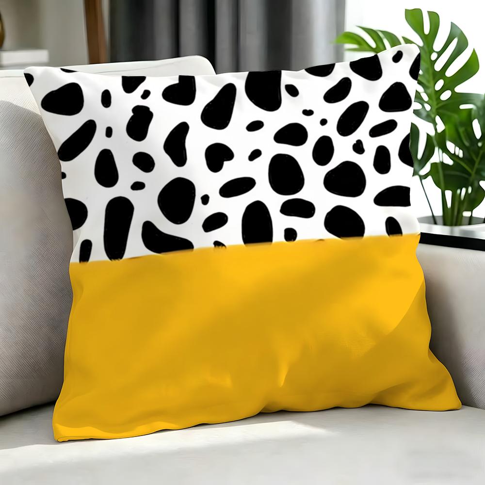 Art CColor Block Chevron Print Cushion Cover Cushion Cover Set Pcs x x x Pillowcase Decorative Sofa Home Decor