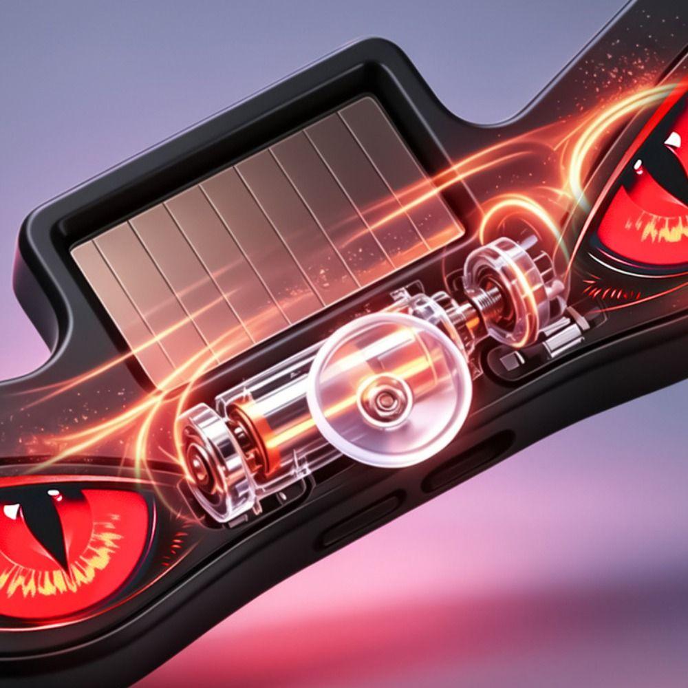 Creative Car Demon Eye Light Suction Cup Installation Rear Window Light Universal