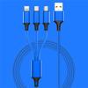 Universal USB Fast Charging Cable 3 In1 Multi Function Cell Phone Charger Cord For  14 For  S22