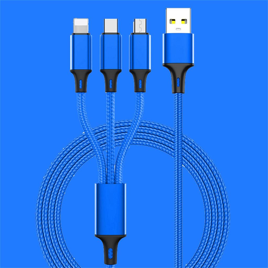 Universal USB Fast Charging Cable 3 In1 Multi Function Cell Phone Charger Cord For  14 For  S22