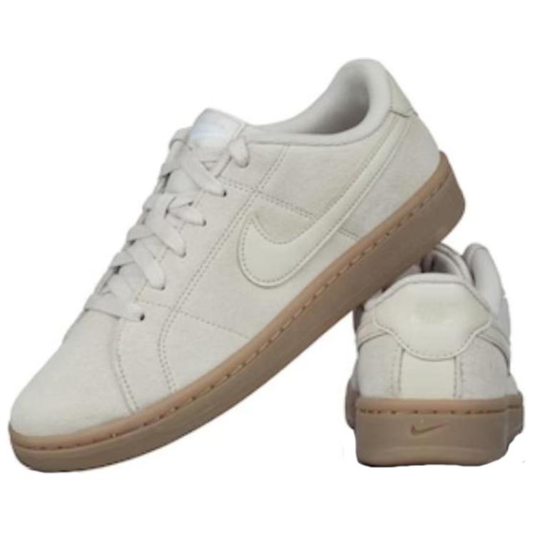 Nike Court Royale 2 Suede Light Orewood Коричневые женские кроссовки Кремовые CZ0218-100
