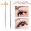 2 шт. портативный инструмент для подъема ресниц-антикоррозийный инструмент для ресниц из нержавеющей стали, женские косметические аксессуары