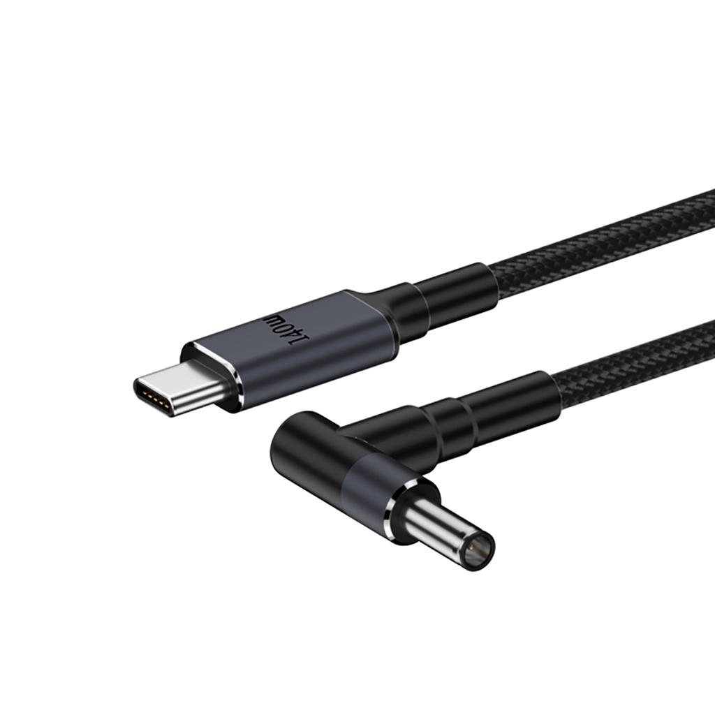 140 Вт PD USB Type C штекер постоянного тока 5,5x2,5 мм/5,5x2,1 мм/4,5x3,0 мм/6,0x3,7 мм/7,4x5,0 мм кабель для зарядки ноутбука