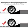 Curb Ramp In Tire Accessories Lightweight Plastic Curb Ramps For Wheelchair Mobility ,Scooter, Bike, Motorcycle,Loading Dock