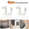 4PCS Adjustable Bed Sheet Fixing Clip Bedsheet Grippers Fixed for Home/Crib/Elderly Beds