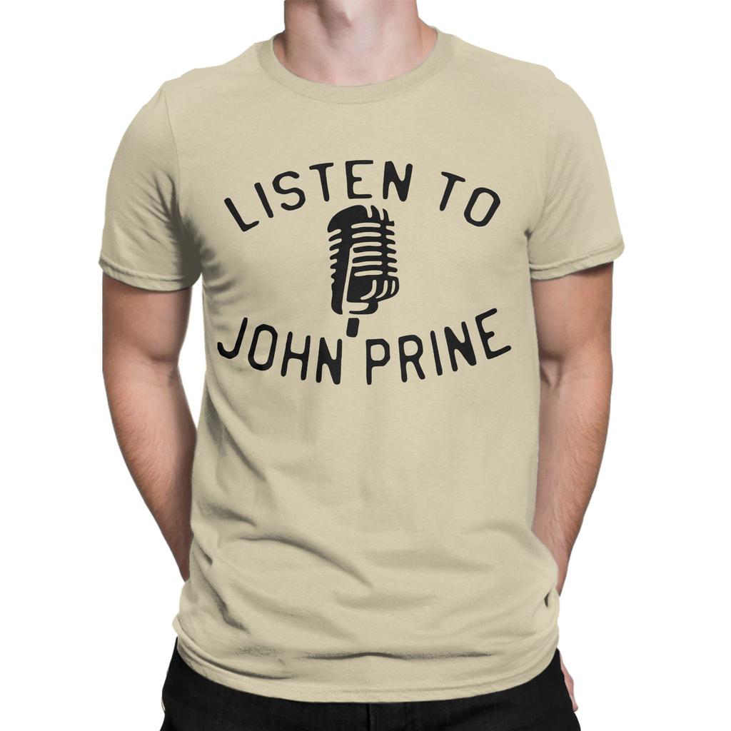 Graphic Printed John Prine In Spite Of Ourselves T Shirt For Unisex Cotton Tshirts Short Sleeve Clothing