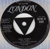 7inch Record BILLY WARD & HIS DOMINOES - Deep Purple  45HLU8502 London Records 1957 UK Jazz Used
