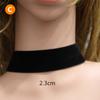 Черное бархатное колье-колье с лентой для готической женской шеи, сексуальная цепочка
