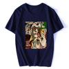 Страх и ненависть в Лас-Вегасе Графический принт Унисекс Футболка Портрет в стиле Поп-арт С круглым вырезом С коротким рукавом Повседневная Уличная футболка для мужчин Женщин Повседневная носка