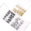 100Pcs 1 Box High Quality 10 Sizes 3# - 12# Fish Bait Fishing Hooks Durable Head Fishook