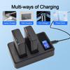 EN-EL14 Camera Battery Charger for Nikon D5200 D5300 D5500 D560 D3200 D3300 D3400 D3500 DF CoolpixP7000 P7100 P7700 P7800 Camera