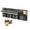 Карта-райзер PCIE Стабильный 6-контактный интерфейс Разъем PCIE 1x на 16x Кабель-удлинитель для графики