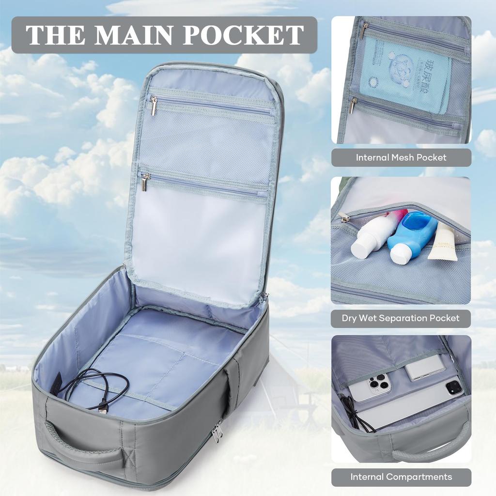 Дорожный рюкзак для ноутбука, мужской рюкзак, рюкзак большой емкости Ryanair 40x20x25, женский рюкзак для салона, сумка для компьютера для колледжа