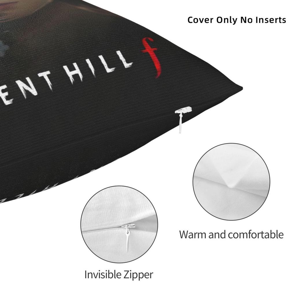 Pillow Case Shimizu Hinako Silent Hill F Soft Pillow Cover Retro Trendy Cushion Cover Pillowcases For Office Car Home Decorative