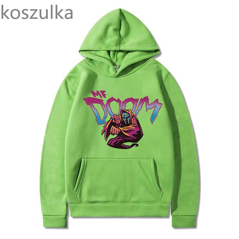 MF DOOM Толстовка Унисекс Пуловер Женская Унисекс Рэперская Модная Одежда Топы Кофты Спортивный Костюм Повседневная Свободная Уличная Одежда С Длинным Рукавом