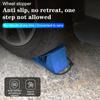 Wheel Stoppers for Cars Anti-Slip Wheel Chocks Portabe Chock Blocks for RVs Trailers Trucks Prevents Rolling Away Tire Stopper