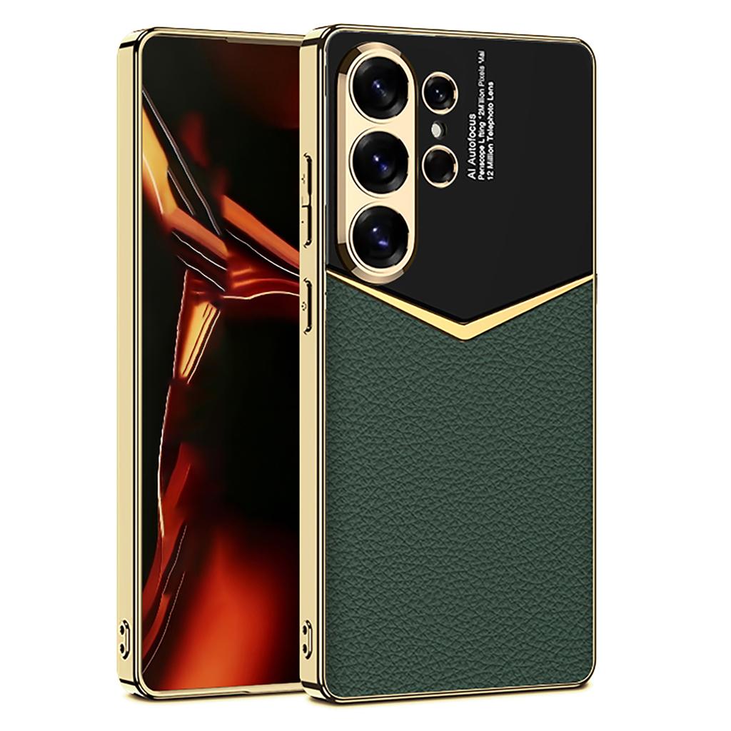 GKK For Samsung Galaxy S26 Ultra Cases Electroplating PU + PC + TPU Phone Cover