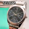 [USED] SEIKO Lucia Small Seconds Silver Round Women's Watch 1209