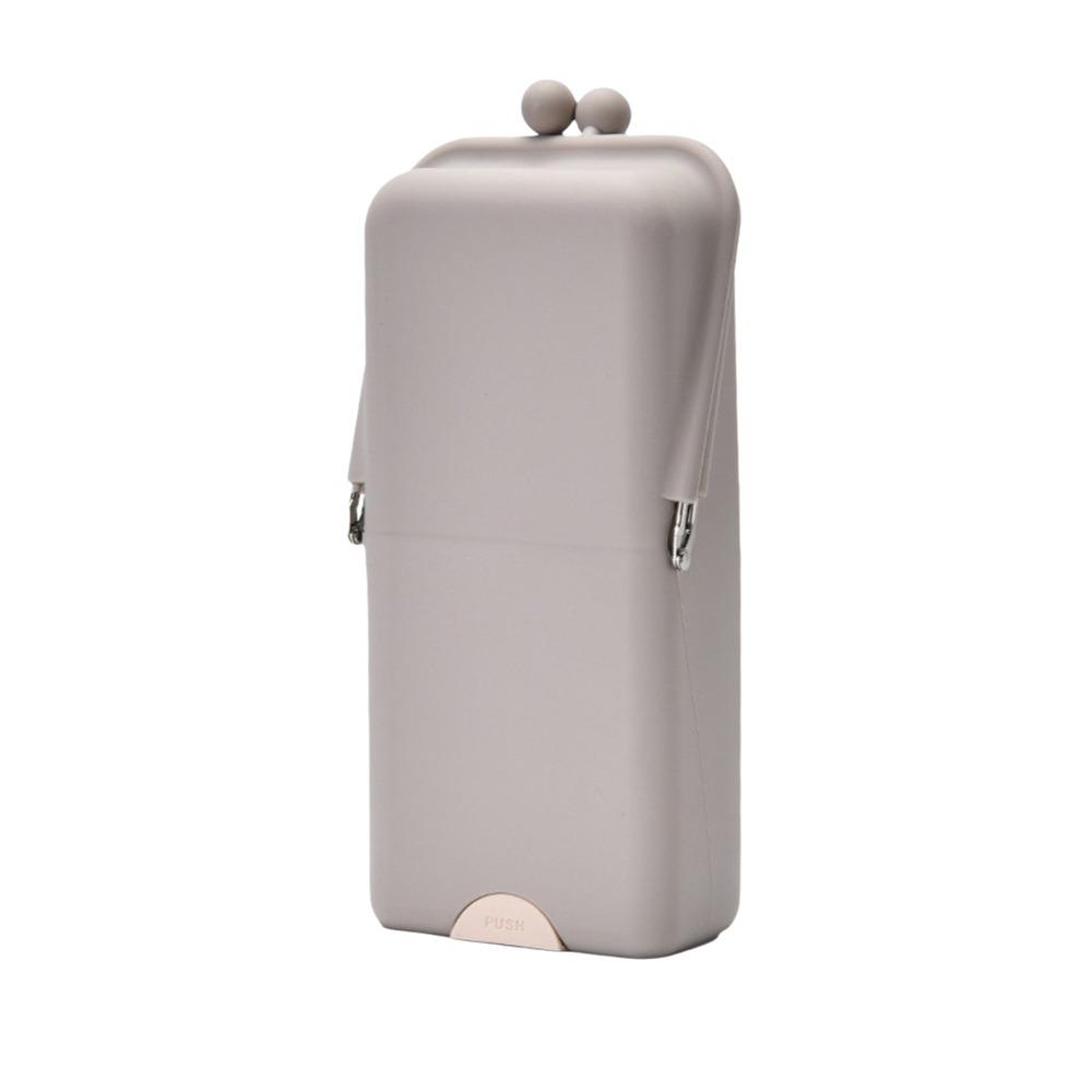 Vertical Makeup Brush Storage Bag Silicone Makeup Brush Holder Makeup Organizer  Cosmetic Tool