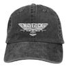 Разноцветная кепка с козырьком для мужчин и женщин, ковбойская кепка Top Gun Maverick с центральным логотипом Jet, бейсболки с индивидуальным козырьком, защитные кепки