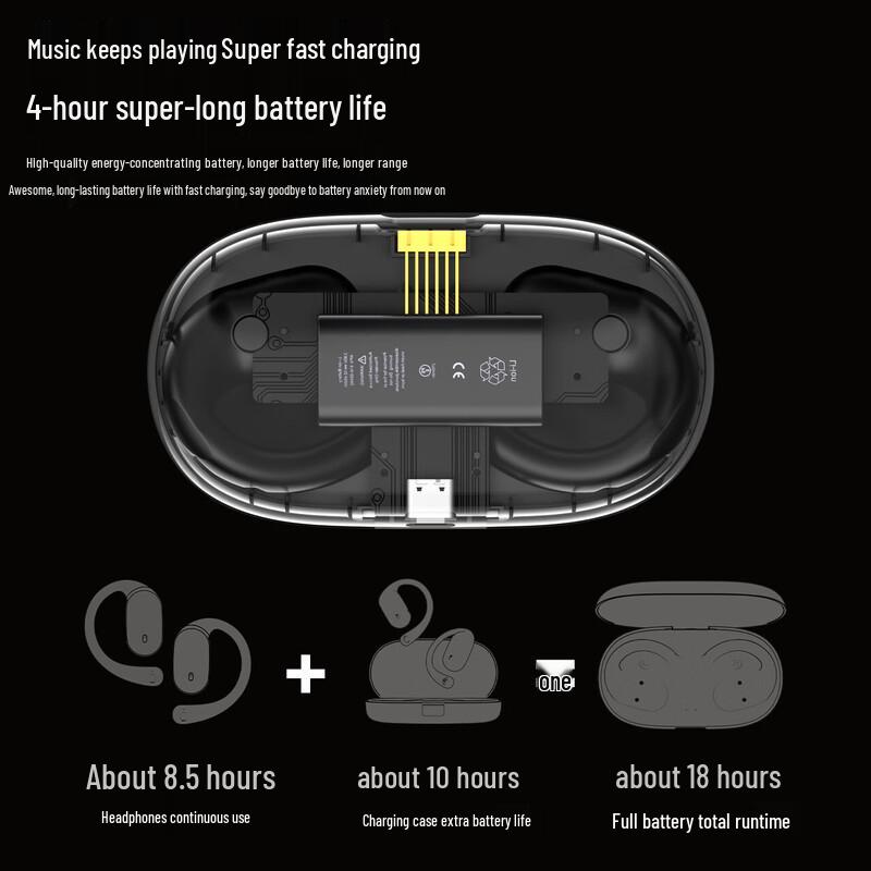 Bluetooth-гарнитура WITMIND X18 с заушным креплением