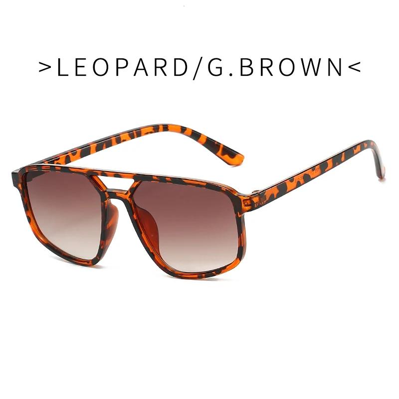 Прямоугольные солнцезащитные очки с двойной перекладиной для женщин и мужчин, винтажные, брендовые, дизайнерские, квадратные, роскошные, солнцезащитные очки, оттенки, женские солнцезащитные очки, очки