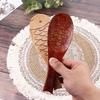 Кухонная посуда Легко чистить Деревянный Натуральный Экологически чистый Совок для риса Лопатка Сервировочные ложки Лопатка для риса