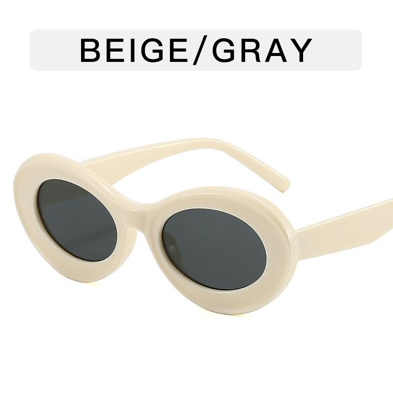 Oval Shape Sunglasses Woman Fashion Stylish UV400 Protection Sun Glasses Men Travelling Cool Women's Sunglasses