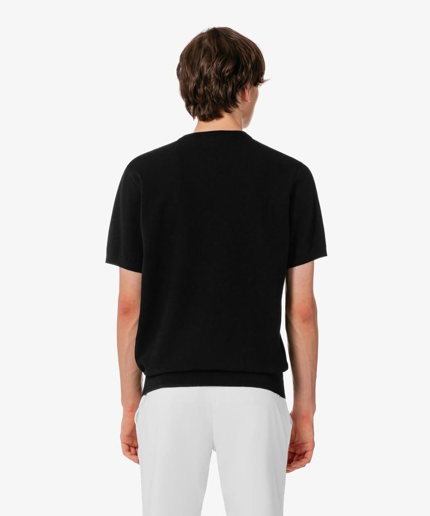 LACOSTE Men'S Solid Short Sleeve Crew Neck Pullover Ah324E-56G 031