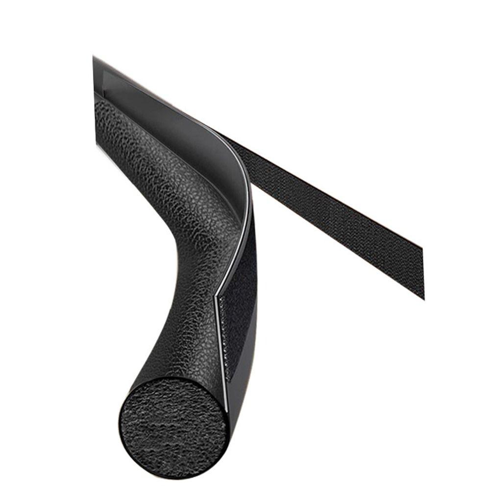 Windproof Under Door Draft Stopper Leather Sound Insulation Sealing Strip Door
