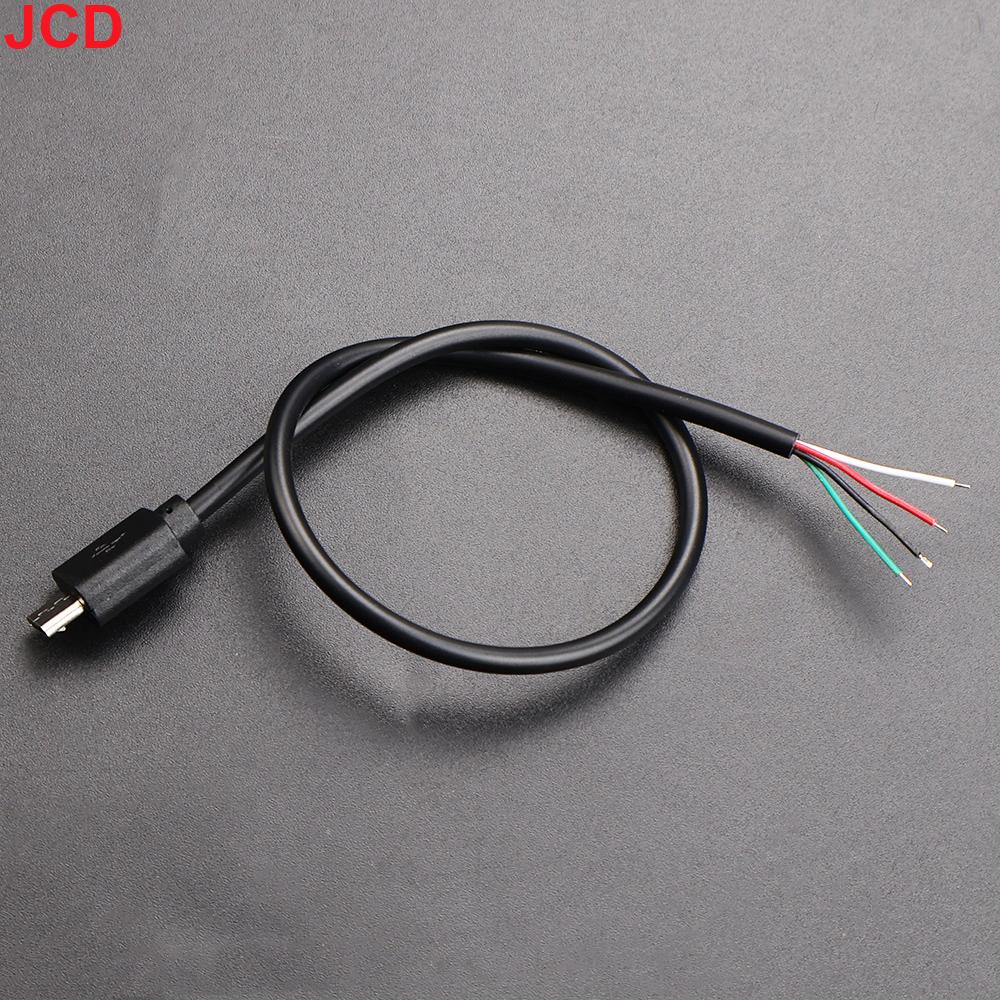 5 шт. 2-контактный 4-контактный разъем зарядного устройства Micro USB / Type C USB 2.0 Type A Папа Мама Кабель-удлинитель питания Провод DIY Линия данных