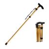 Outdoor Walking Stick Telescopic Baton Hiking Trekking Poles Folding Cane Crutches Pole for Elderly People