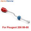 Racing Short Throw Shifter M10*1.25 With Gear Shift Knob For Peugeot 206 99-00 Steel Short Shifter