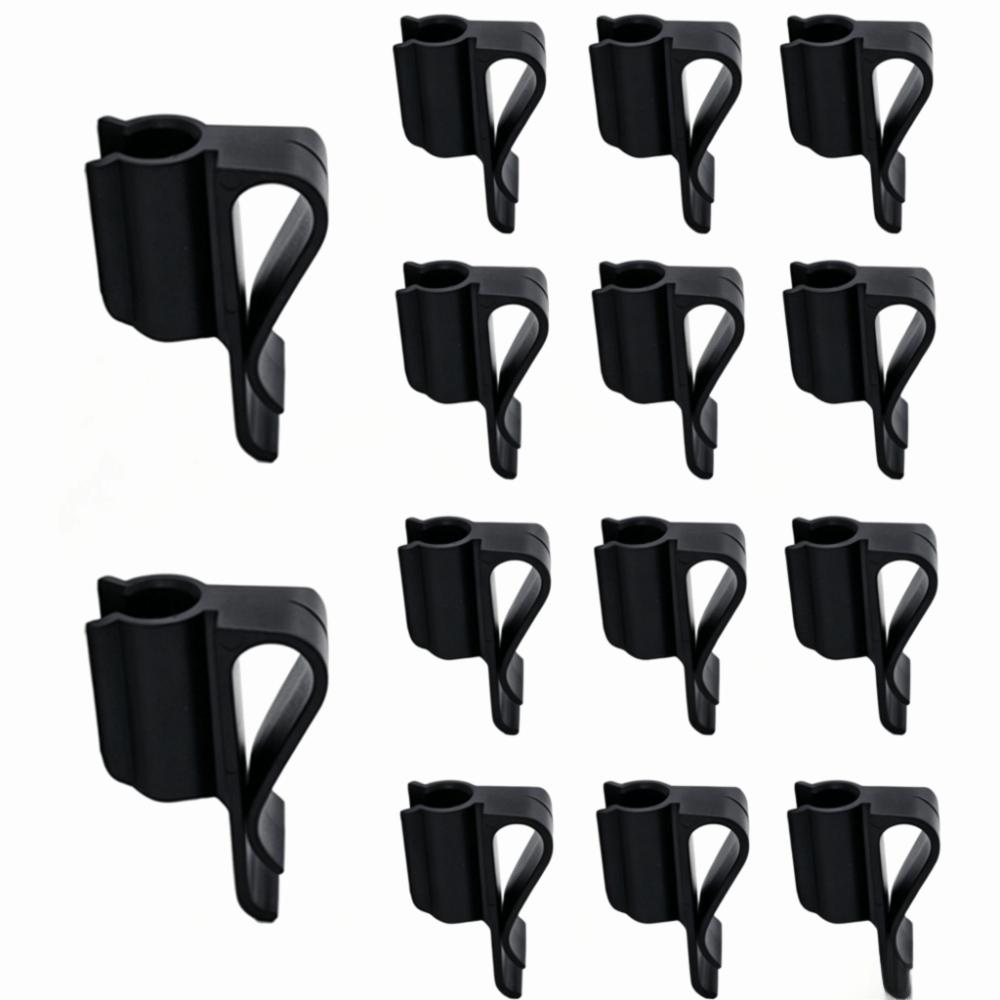 14PCS Compact Design Golf Club Holder Clip-On Mount Putter Holder Iron Holder Club Organization