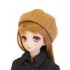 [Petite Marie] Совместимо с MDD 13 DD (Совместимость с DDH-01~10) Берет из бобрового меха, Верблюжий, 9-10 дюймов (Кукла 60 см, Кукла 40 см, BJD) Одежда для кукол [Petite