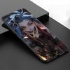 Arcane Jinx аниме черный силиконовый чехол для телефона Samsung Galaxy S23 S21 S20 FE S24 S22 Ultra S10E S10 S9 S8 Plus