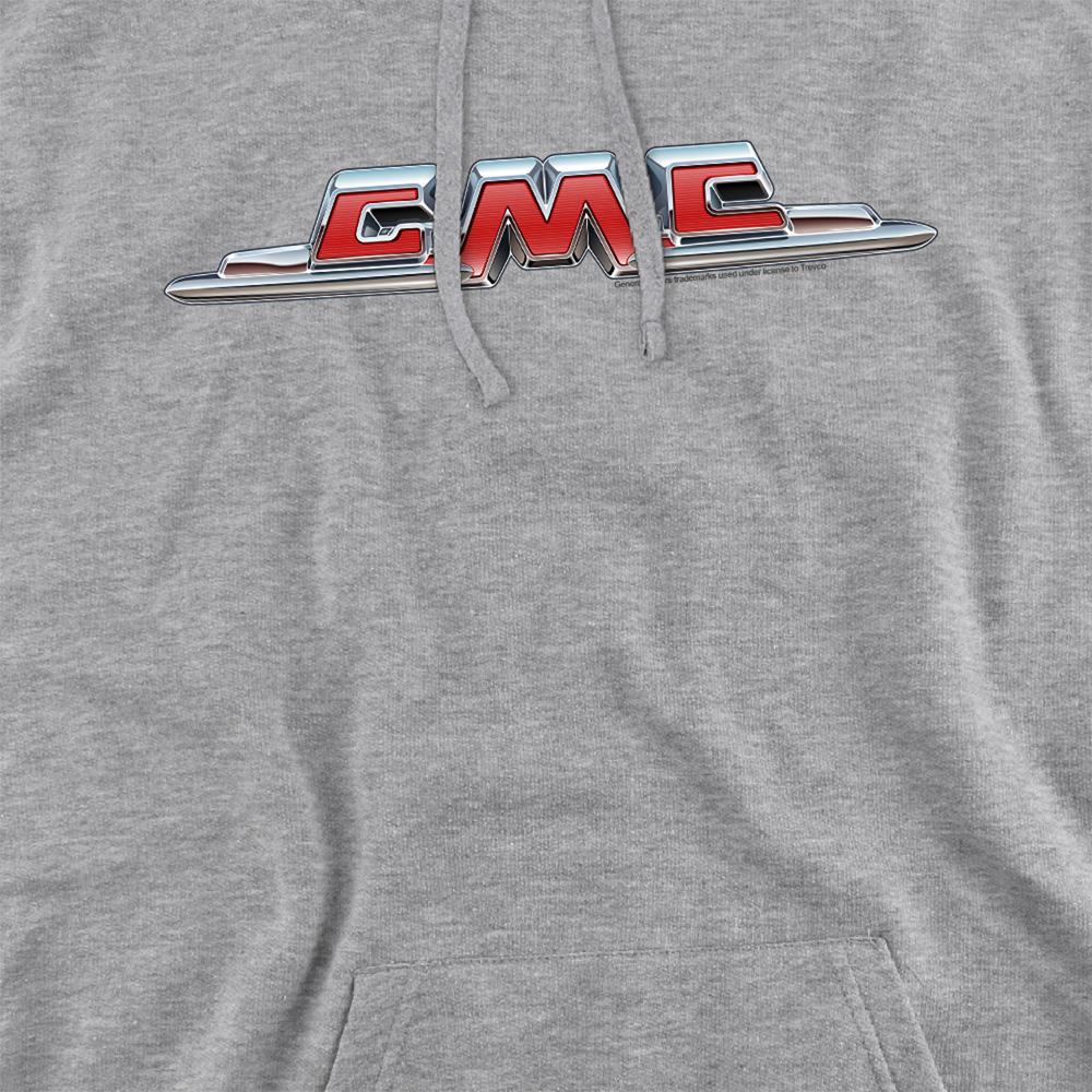 GMC Unisex Adult Chrome Logo Heather Hoodie