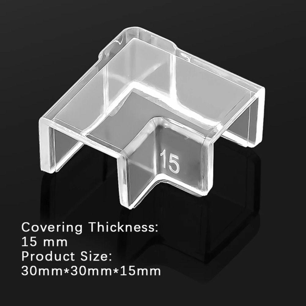 4 шт./компл. Прозрачный Бесплатный Защитный Чехол Силиконовые Аксессуары для Аквариума Аквариум