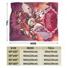 VOX H-Hazbin Hotel Аластор Игровые Фланелевые Одеяла Супер Мягкий Плед для Домашнего Декора Офисный Принт Покрывало Покрывало для Дивана
