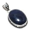 Sodalite Gemstone Handmade 925 Sterling Silver Jewelry Pendant 1.97" H5G66