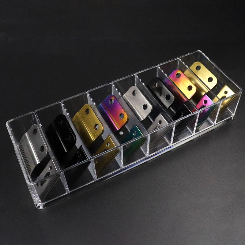 8 сеток направляющая ограничительная расческа ящик для хранения электрическая машинка для стрижки волос стойка держатель органайзер чехол парикмахерская парикмахерские инструменты