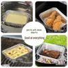 MiaoJie Disposable Aluminum Foil Square Trays