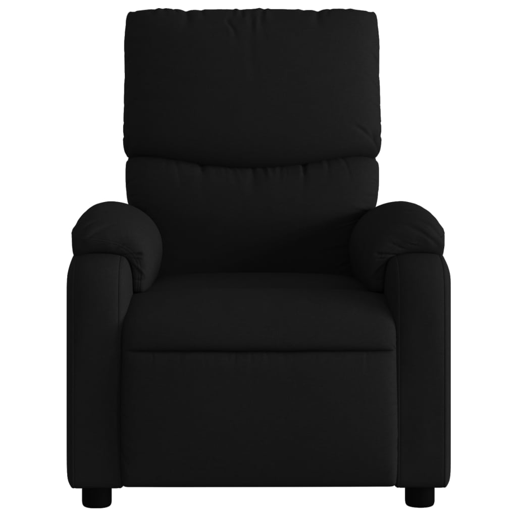 Relax Armchair by in Black Fabric