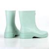 Дождевая обувь женская обувь для воды женские новые резиновые сапоги модная верхняя одежда резиновая обувь водонепроницаемые и нескользящие короткие сапоги для воды