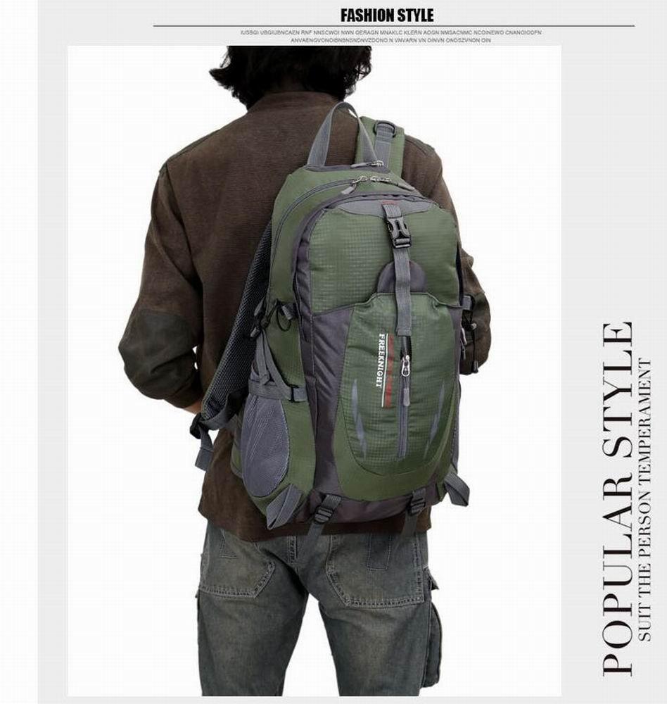 Водонепроницаемый альпинистский большой уличный многофункциональный рюкзак, оснащенный различными спортивными принадлежностями для походов на открытом воздухе [Raijoda], рюкзак, легкий,