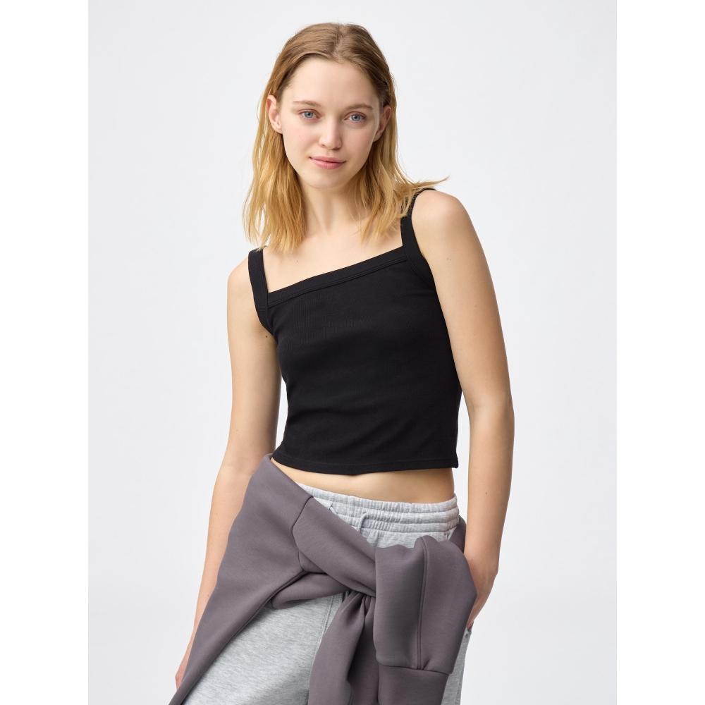 GU by Uniqlo Квадратный вырез Хлопковая смесь Топ-майка Сухой