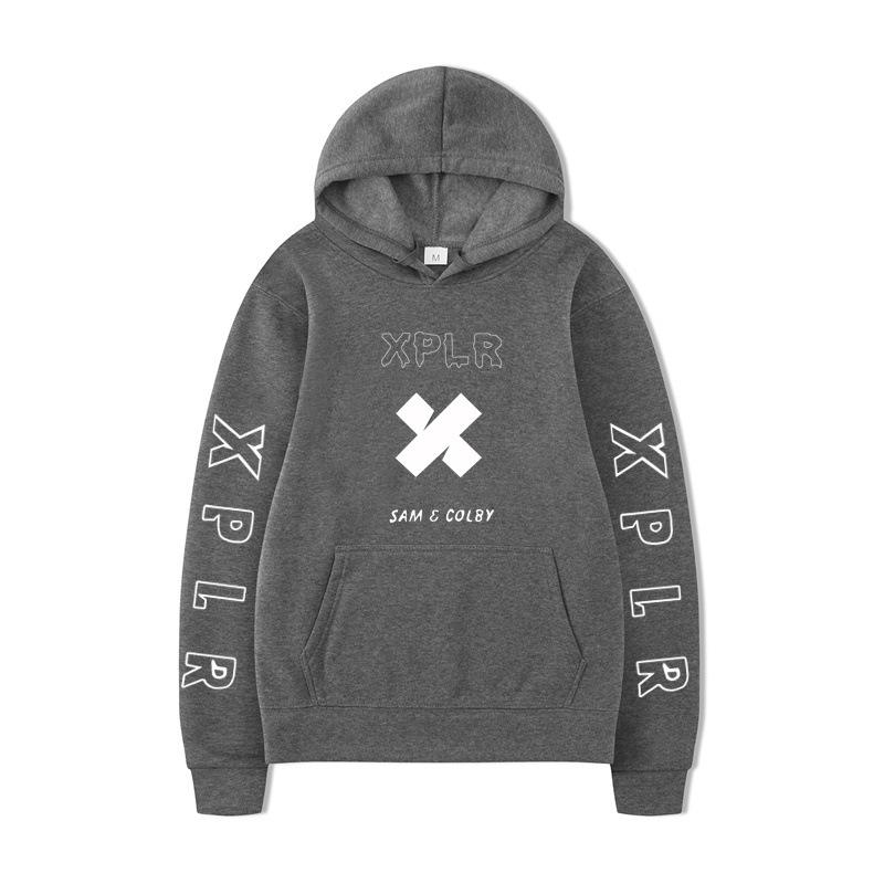 Autumn Winter Sam and Colby Printed Men's Hoodie Brand Hoody Clothes Vintage Fashion Casual Unisex Long Sleeve Pullovers