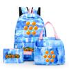 3Pcs/set Anime Dragon Ball Backpack for Girls Boys Back To Schoolbag with Lunch Bag Student Bookbag Men Women Travel Bag Mochila
